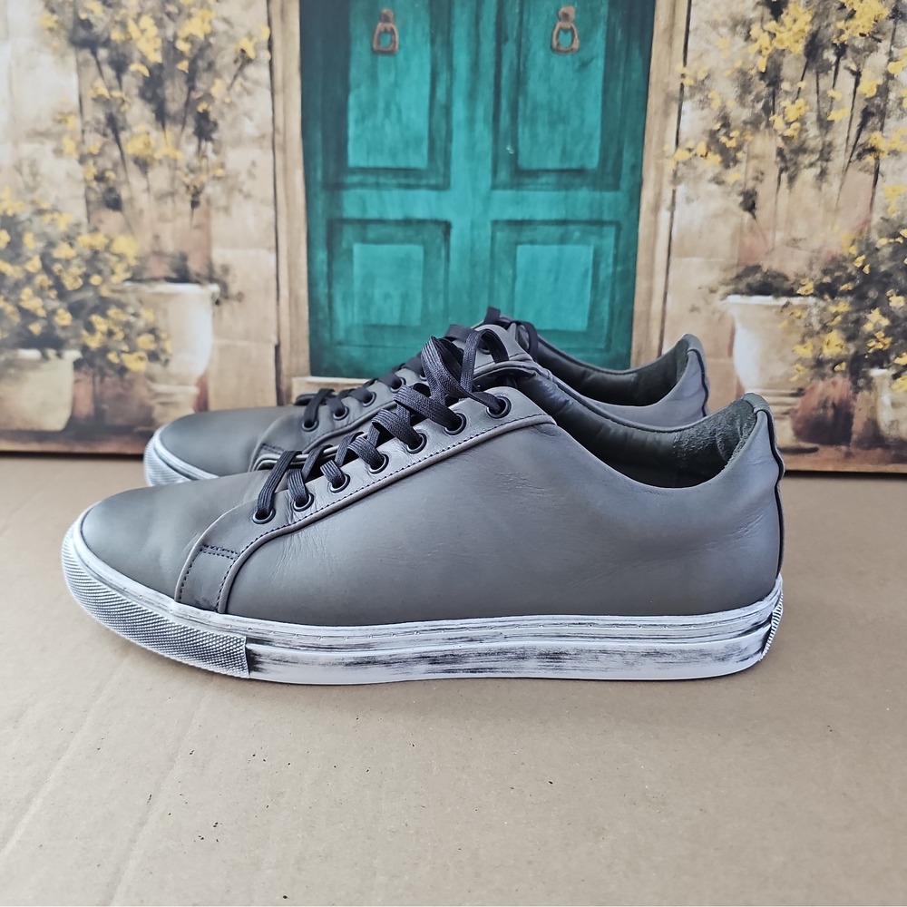 Thursday Boot Co. Premier Low Top Sneakers Distressed Grey Men's Size 11